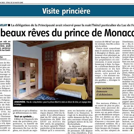 La Demeure Du De Fugeres Bed & Breakfast